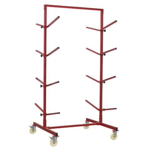 4-Level Double-Sided Bumper Rack