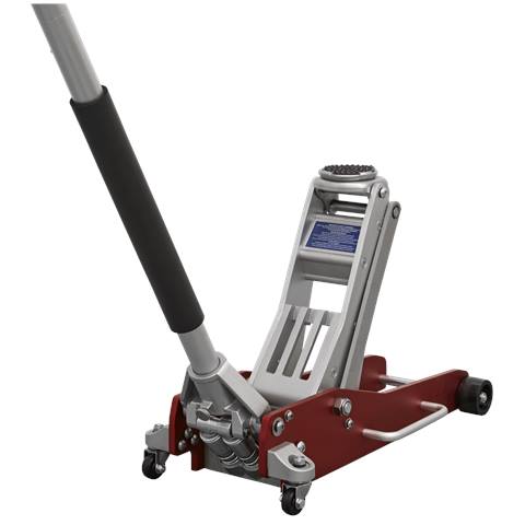 Premier Low Profile Aluminium Trolley Jack with Rocket Lift 2.5 Tonne