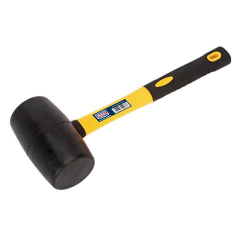 Premier Rubber Mallet with Fibreglass Shaft 2lb
