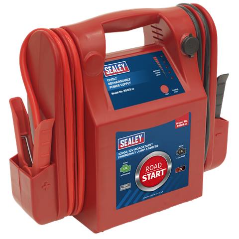 RoadStart® 12V Emergency Jump Starter 3200 Peak Amps