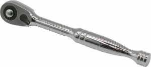 1/4" Dr. 72T Slim Head Ratchet Chrome Handle