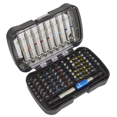 Siegen Colour-Coded Power Tool Bit Set 71pc