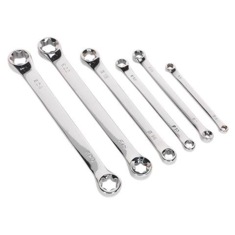 Siegen TRX-Star* Double End Spanner Set 6pc