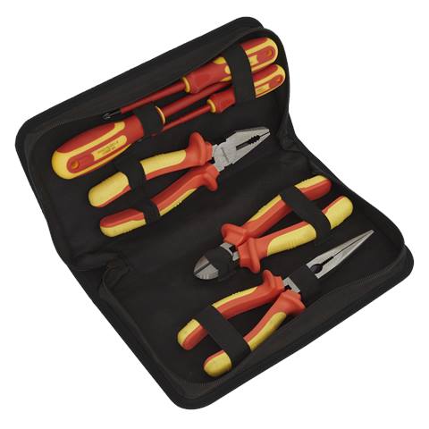 Siegen Electrical Tool Kit 6pc - VDE Approved
