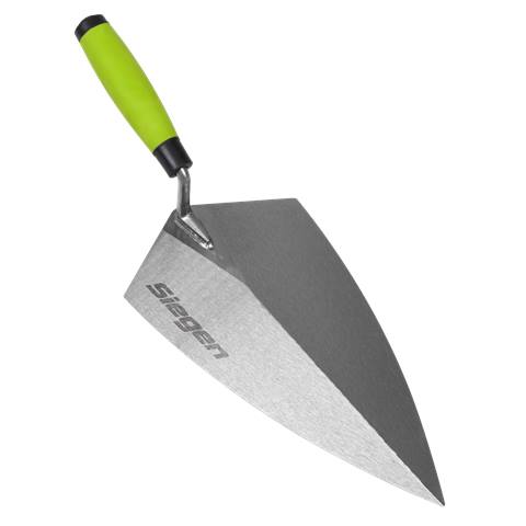Siegen Philadelphia Pattern Brick Trowel with Soft Grip Handle 280mm