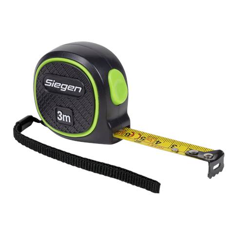 Metric/Imperial Auto Lock Tape Measure 3m(10ft) x 16mm
