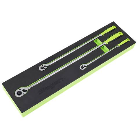 Extra-Long Ratchet Wrench Set 3pc