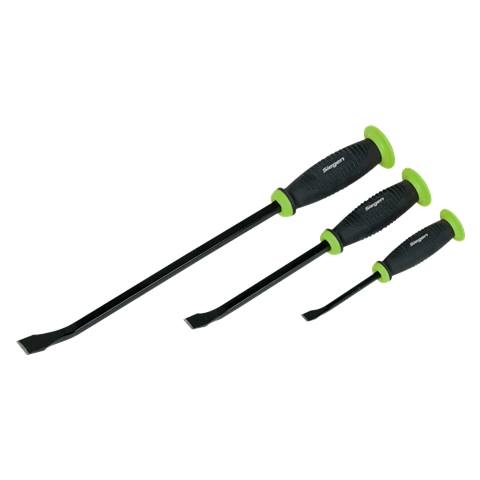 Siegen Pry Bar Set with Hammer Cap 3pc