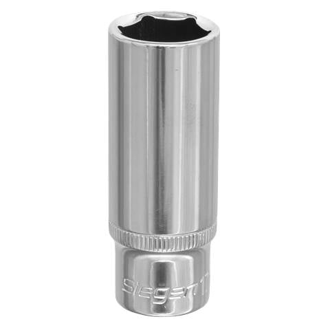 Siegen Deep Socket 3/8"Sq Drive 17mm