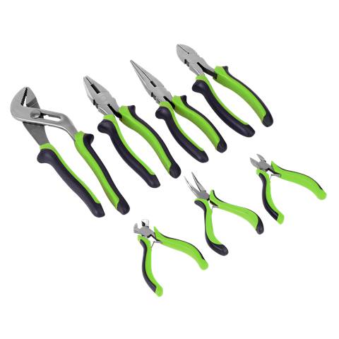 Siegen Comfort Grip Pliers Set 7pc