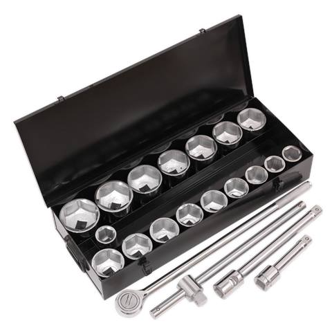 Siegen Socket Set 1"Sq Drive 21pc