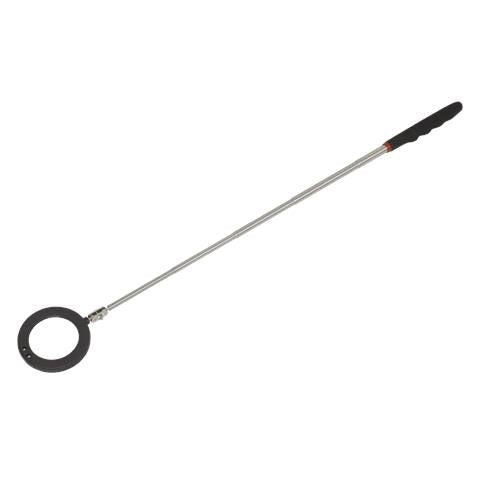 Siegen Telescopic Inspection Mirror with LED 75mm