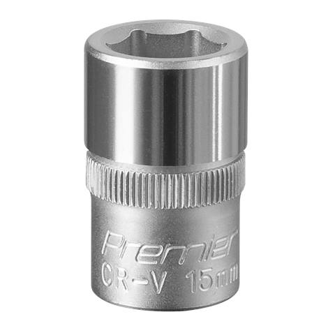 Premier Socket 1/2"Sq Drive 15mm