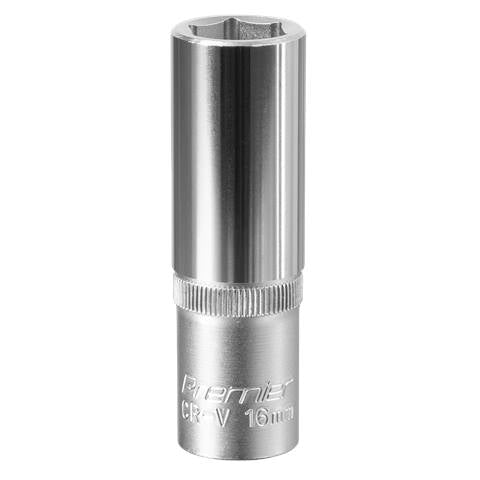 Premier Deep Socket 1/2"Sq Drive 16mm