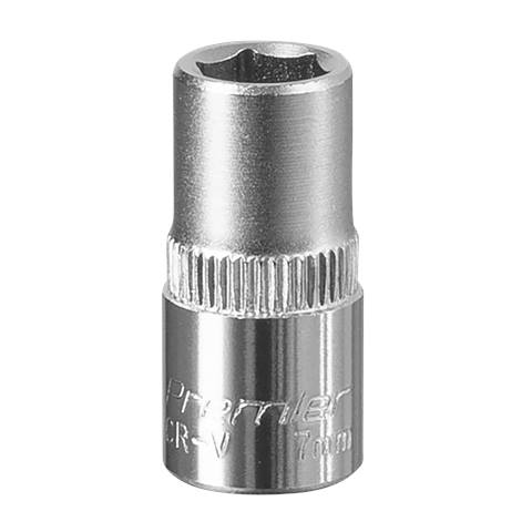 Premier Socket 1/4"Sq Drive 7mm