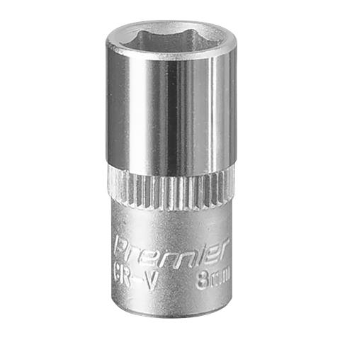 Premier Socket 1/4"Sq Drive 8mm