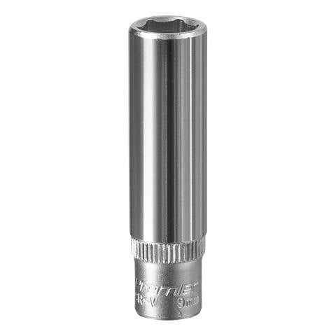 Premier Deep Socket 1/4"Sq Drive 9mm