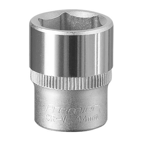 Premier Socket 1/4"Sq Drive 14mm