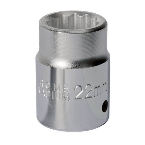 Premier Socket 3/4"Sq Drive 22mm