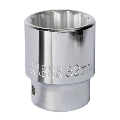 Premier Socket 3/4"Sq Drive 32mm