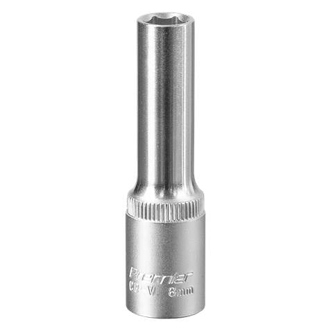 Premier Deep Socket 3/8"Sq Drive 8mm