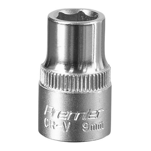 Premier Socket 3/8"Sq Drive 9mm