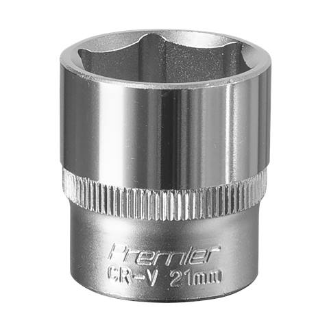 Premier Socket 3/8"Sq Drive 21mm