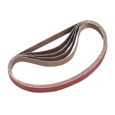 10 x 330mm Sanding Belt 100Grit - Pack of 5