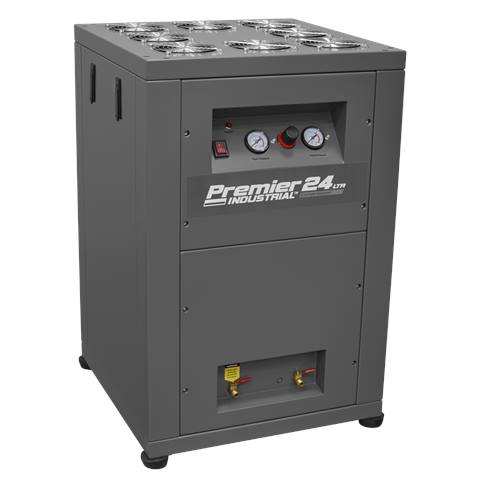 24L Oil Free Low Noise Direct Drive Air Compressor 3hp