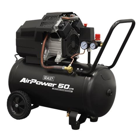50L Oil Free V-Twin Direct Drive Air Compressor 3hp