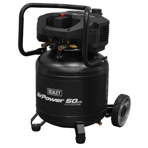50L Oil Free Belt Drive Vertical Compressor 2hp