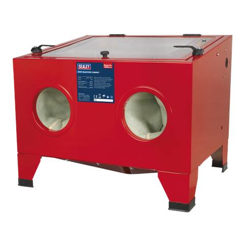 Shot Blasting Cabinet with Gun 640 x 490 x 490mm