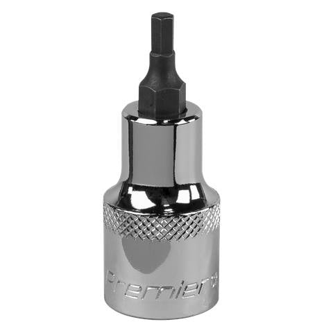 Premier Hex Socket Bit 1/2"Sq Drive 4mm