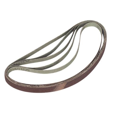12 x 456mm Sanding Belt 120Grit - Pack of 5