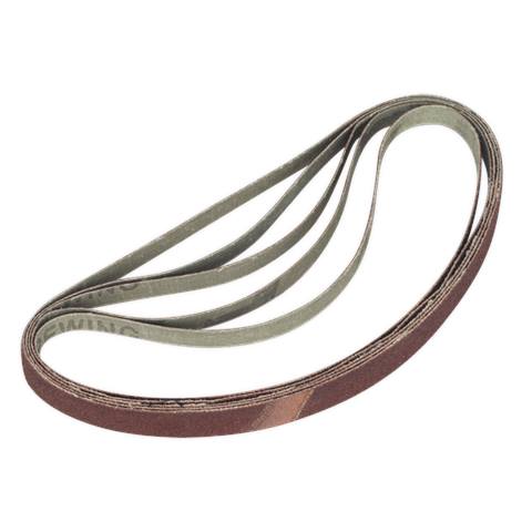 12 x 456mm Sanding Belt 80Grit - Pack of 5
