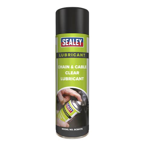 Chain & Cable Clear Lubricant 500ml - Pack of 6