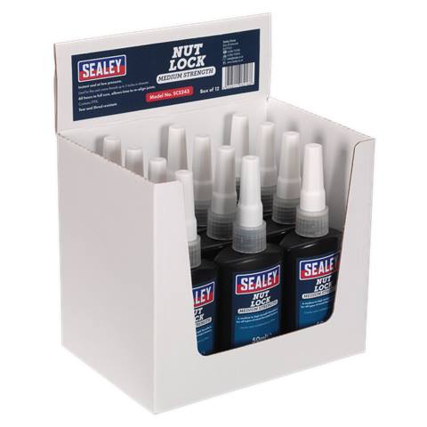 Medium Strength Nut Lock 50ml - Pack of 12
