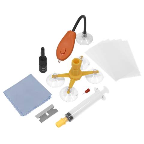 Windscreen Repair Kit with UV Light