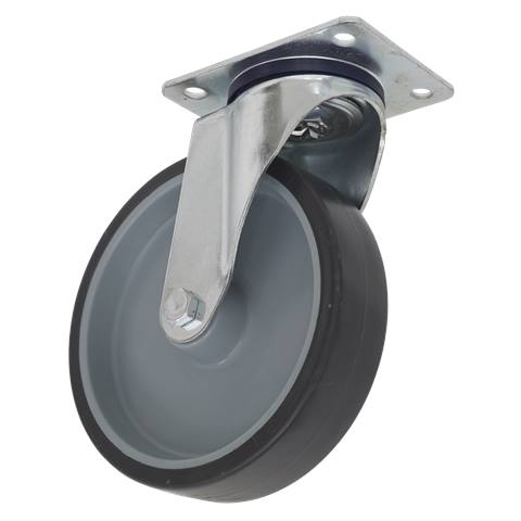 100mm Castor Wheel with Swivel Plate