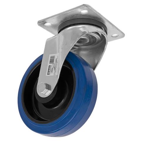 160mm Castor Wheel with Swivel Plate