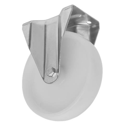 100mm Castor Wheel with Fixed Plate