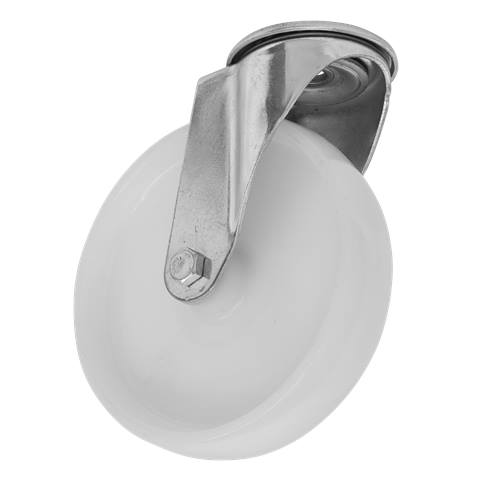 100mm Castor Wheel with Bolt Hole