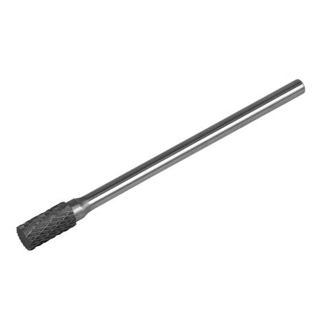 Tungsten Carbide Rotary Burr Extra-Long Cylindrical Front End Cut 10mm