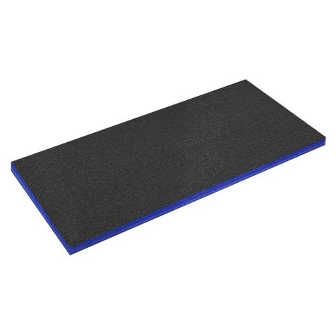 Easy Peel Shadow Foam® 1200 x 550 x 50mm - Blue/Black