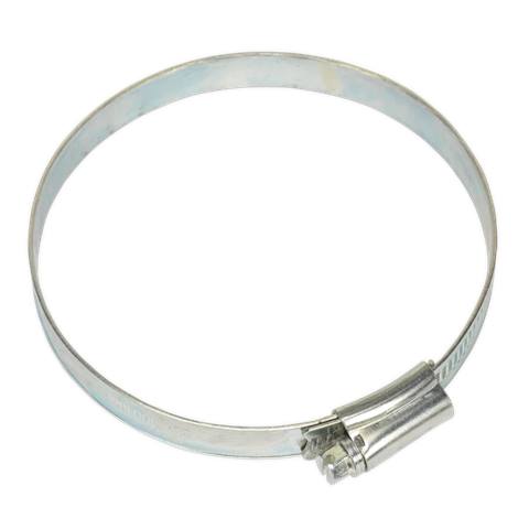 Zinc Plated Hose Clip 80-100mm - Pack of 10