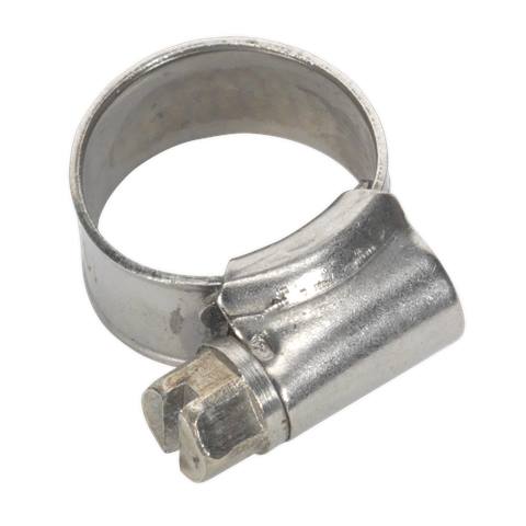 Stainless Steel Hose Clip 10-16mm - Pack of 10