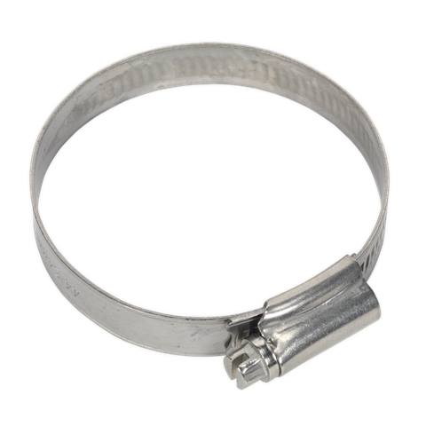 Stainless Steel Hose Clip 44-64mm - Pack of 10