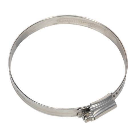 Stainless Steel Hose Clip 80-100mm - Pack of 5