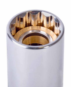 16mm 3/8" Magnetic Uni Joint Spark Plug Socket SIN-175.0050
