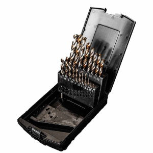 19pcs HSS-G CO5 (Cobalt 5%) Drill set (1-10mm)